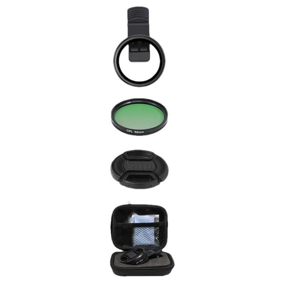 HD Polarizing Filter - Suitable For Mobile Phone Lenses Reduce Reflections Enhance Colors And Improve Shooting Quality