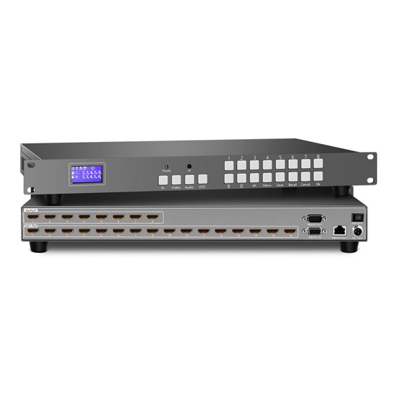 Hd /Video Matrix Switch 4x4 8x8 8x16 16x16 16x32Chassis Style Digital Signal Host Matrix Switcher 1080P