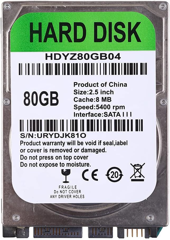 Hdd Usb Adapter Cable 80/120/160/250/320/500Gb For Pc Laptop Internal