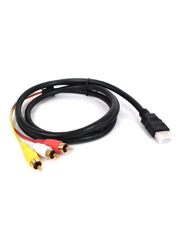 Hdmi To Av Hdmi To 3Rca Red, Yellow and White Difference Cable 3Rca Hdmi To Audio Video Cable Y2R5