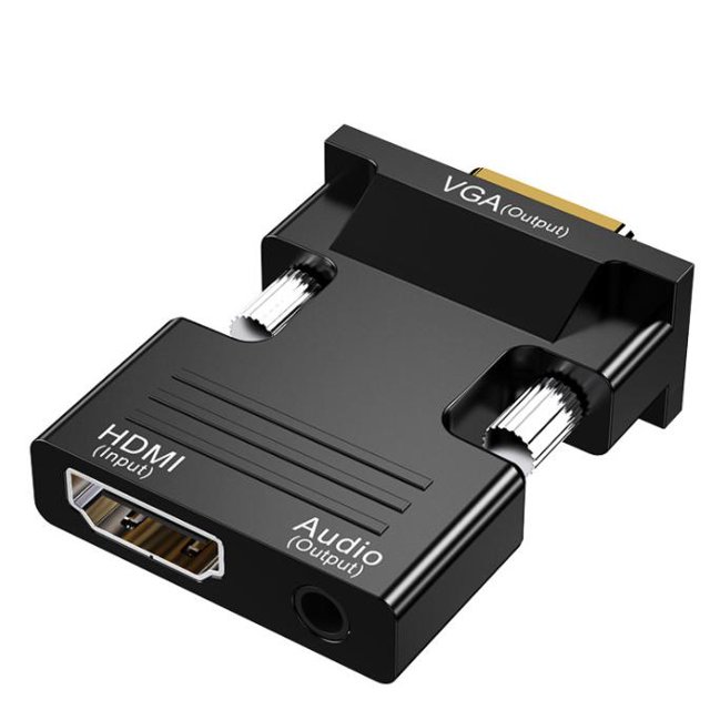 Hdmi To Vga Cable With Audio Output, Hdmi Converter