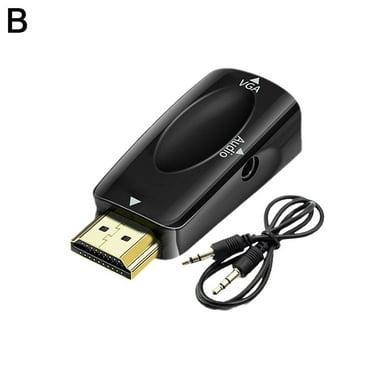 Hdmi-compatible To Vga High-definition Converter Master Audio Cable Hd Converter W4D1