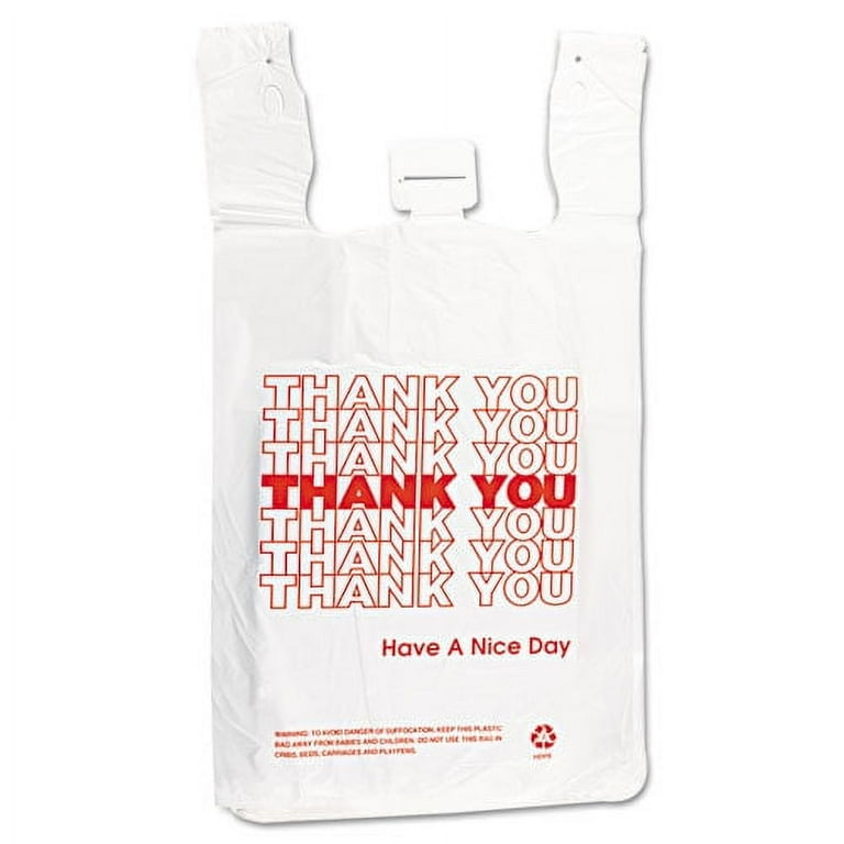 HDPE T-Shirt Bags, 14 microns, 12 HDPE T-Shirt Bags, 14 microns, 12