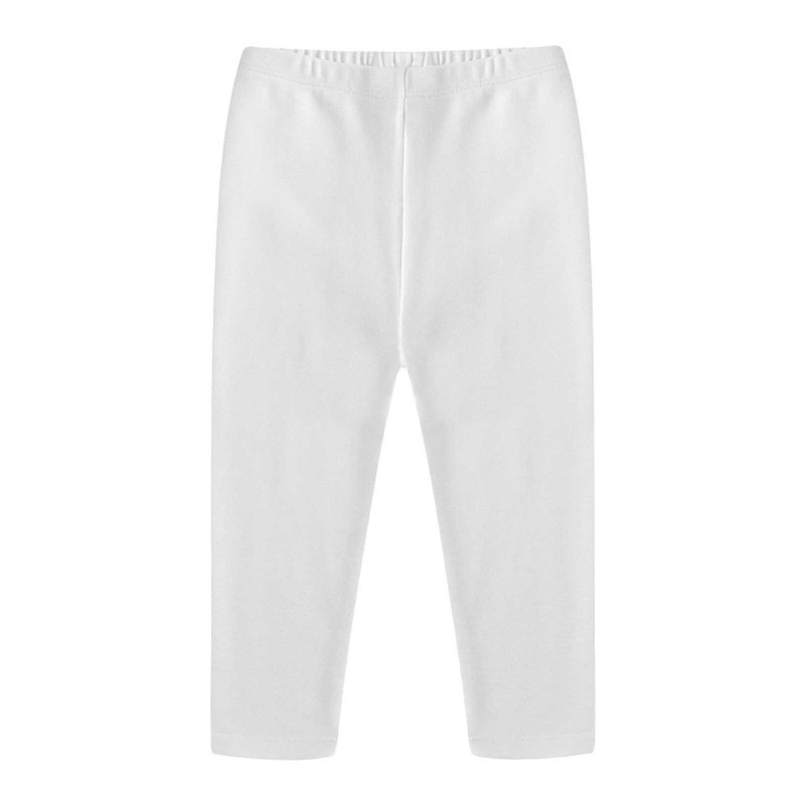 Hduncf Baby Boys Girls Cotton Base Layer Bottom Pants Elastic Waist