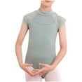 thumbnail image 1 of Hduncf Ballet Leotards for Girls Kids Lace Sleeves Dance Bodysuit Ballerina Ballroom Gymnastics Unitard Green 2 Years, 1 of 3