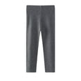thumbnail image 1 of Hduncf Toddler Cotton Leggings Girls Boys Soft Basic Solid Elastic Waist Full Length Workout Pants Gray 2 Years, 1 of 4