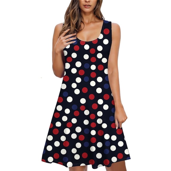 Hduncf Womens Floral Nightgowns Sleeveless Casual Loose Round Neck Pocket Midi Night Dress Soft Comfort Loungewears Summer Loungewears Black XXL