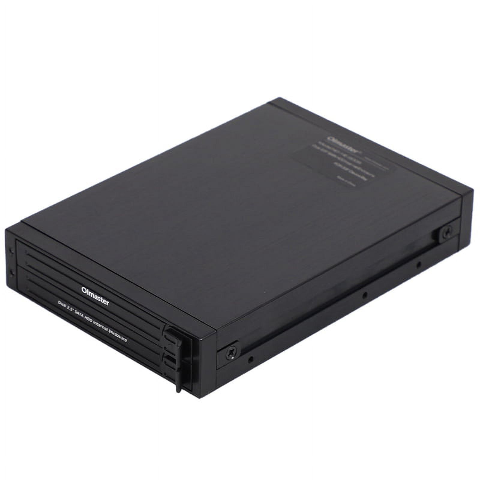 He2005 Dual 2.5 Inch Sata Hdd Internal Enclosure Hard Drive Case