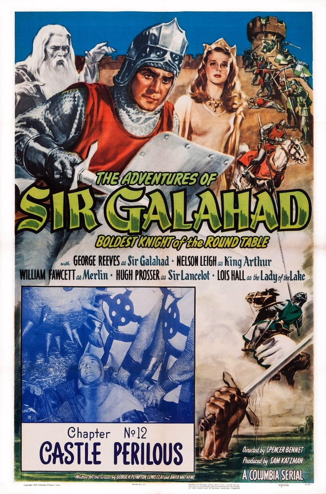 He Adventures Of Sir Galahad U Canvas Art - (24 x 36)