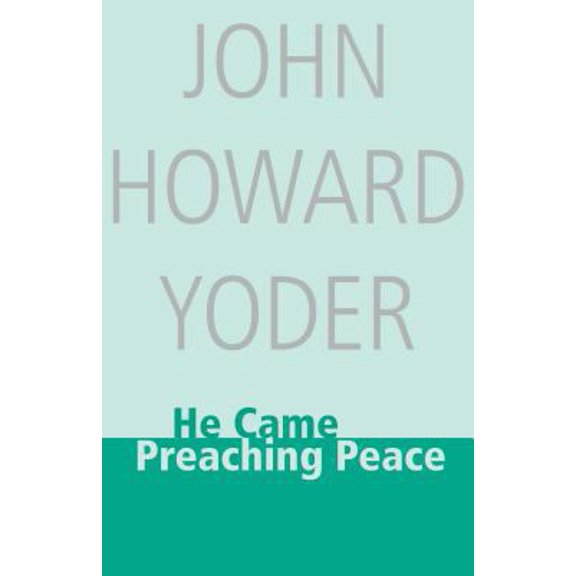 Pre-Owned He Came Preaching Peace (Paperback) 0836133951 9780836133950