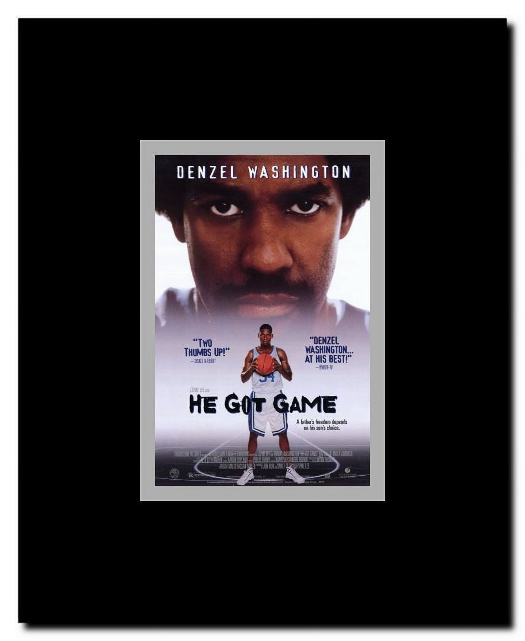 He Got Game Framed Movie Poster