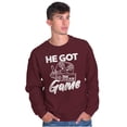 thumbnail image 1 of He Got Game Sweatshirt for Men or Women Brisco Brands L, 1 of 6