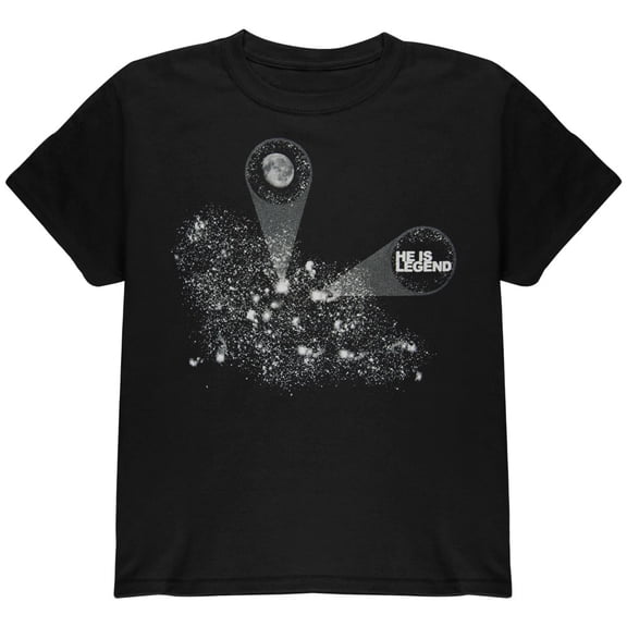He Is Legend Boys Galaxy Short Sleeve T Shirt
