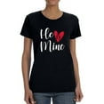 thumbnail image 1 of He Is Mine T-Shirt Women -Smartprints Designs, Female XX-Large, 1 of 4