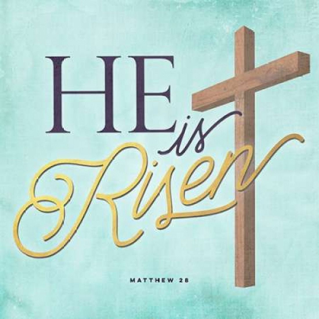 He Is Risen Canvas Art - Aubree Perrenoud (24 x 24)