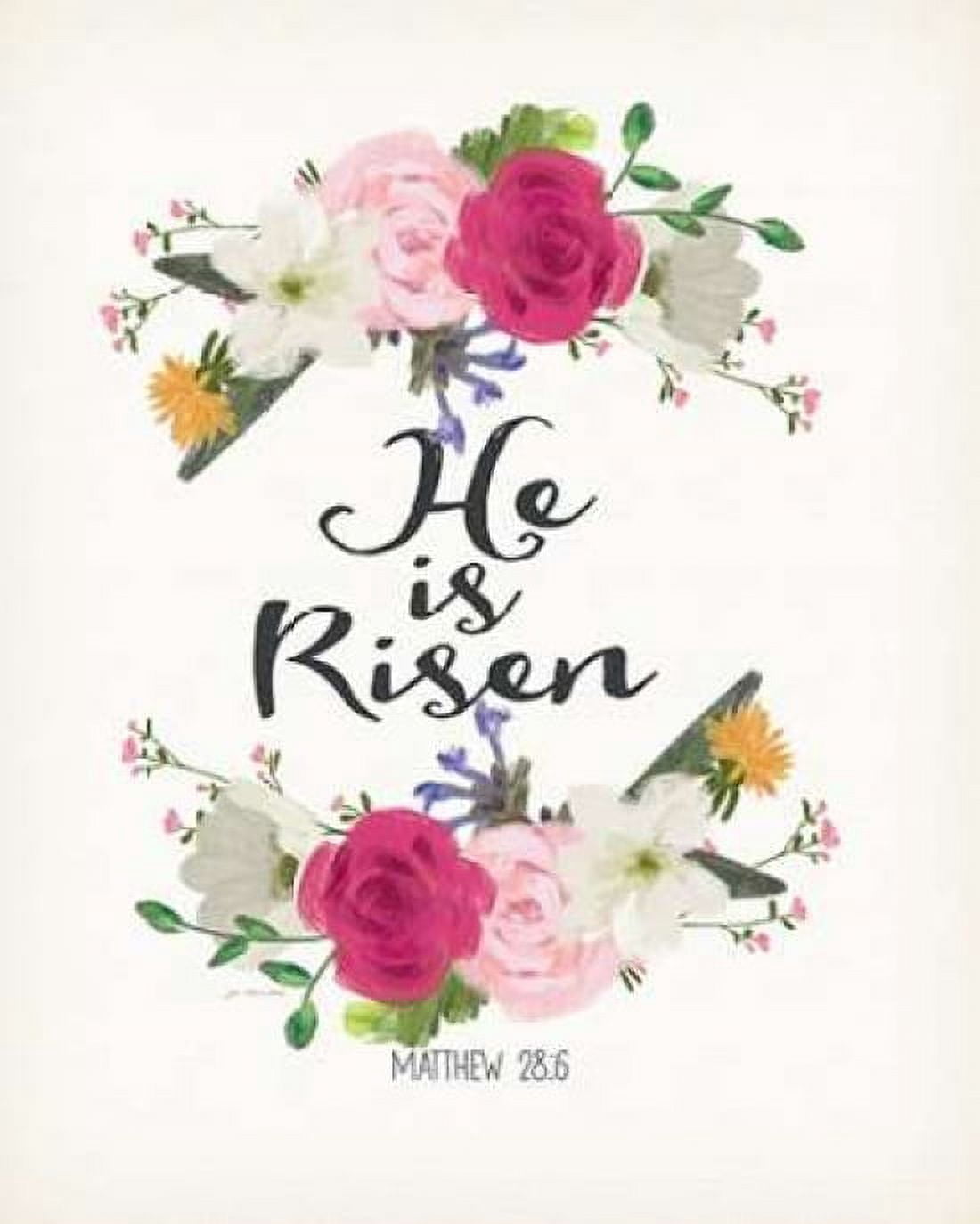He Is Risen Canvas Art - Jo Moulton (24 x 30)