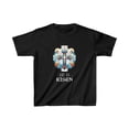 thumbnail image 1 of He Is Risen Cross Jesus Easter Christian Religious Men Teens Girls Tshirts, 1 of 4
