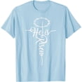 thumbnail image 1 of He Is Risen Cross Jesus Religious Easter Day Christians Unisex T-Shirt for Men Women Kids, 1 of 5