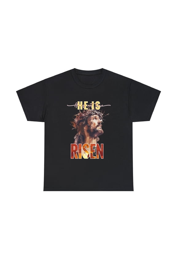 He Is Risen Cross Shirt, Easter Religious Shirt,He Lives shirt ID-0312-OI0N
