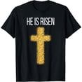 thumbnail image 1 of He Is Risen | Easter Jesus T-Shirt, 1 of 3