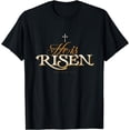 thumbnail image 1 of He Is Risen | Easter Jesus T-Shirt, 1 of 3