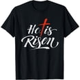 thumbnail image 1 of He Is Risen | Easter Jesus T-Shirt, 1 of 3