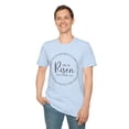 thumbnail image 1 of He Is Risen, Gildan Unisex Softstyle T-Shirt, Religious Graphic Tee, S-3XL, 1 of 5