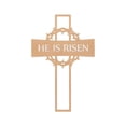 thumbnail image 1 of He Is Risen Metal Sign, 1 of 1