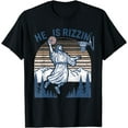 thumbnail image 1 of He Is Risen Rizzin' Easter Jesus Christian Faith Basketball T-Shirt, 1 of 4