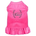 thumbnail image 1 of Mirage Pet He Is Risen Screen Print Dog Dress Bright Pink Sm, 1 of 10