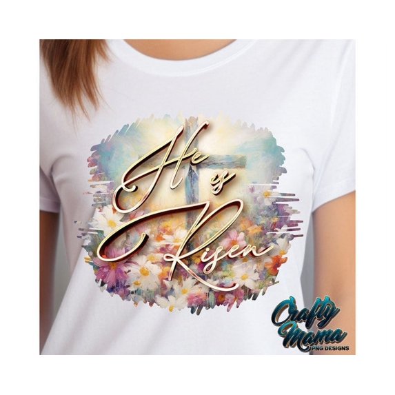 He Is Risen Shirt, Easter Christian Shirt, Religious Bible Verse Tee, Resurrection Design Shirt, Christian Easter Shirt