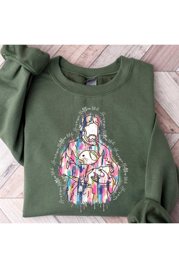 He Is Risen ShirtHe Is Risen MATTHEW 28 6 Christian Easter Shirt Easter Tee He Is Risen Ea