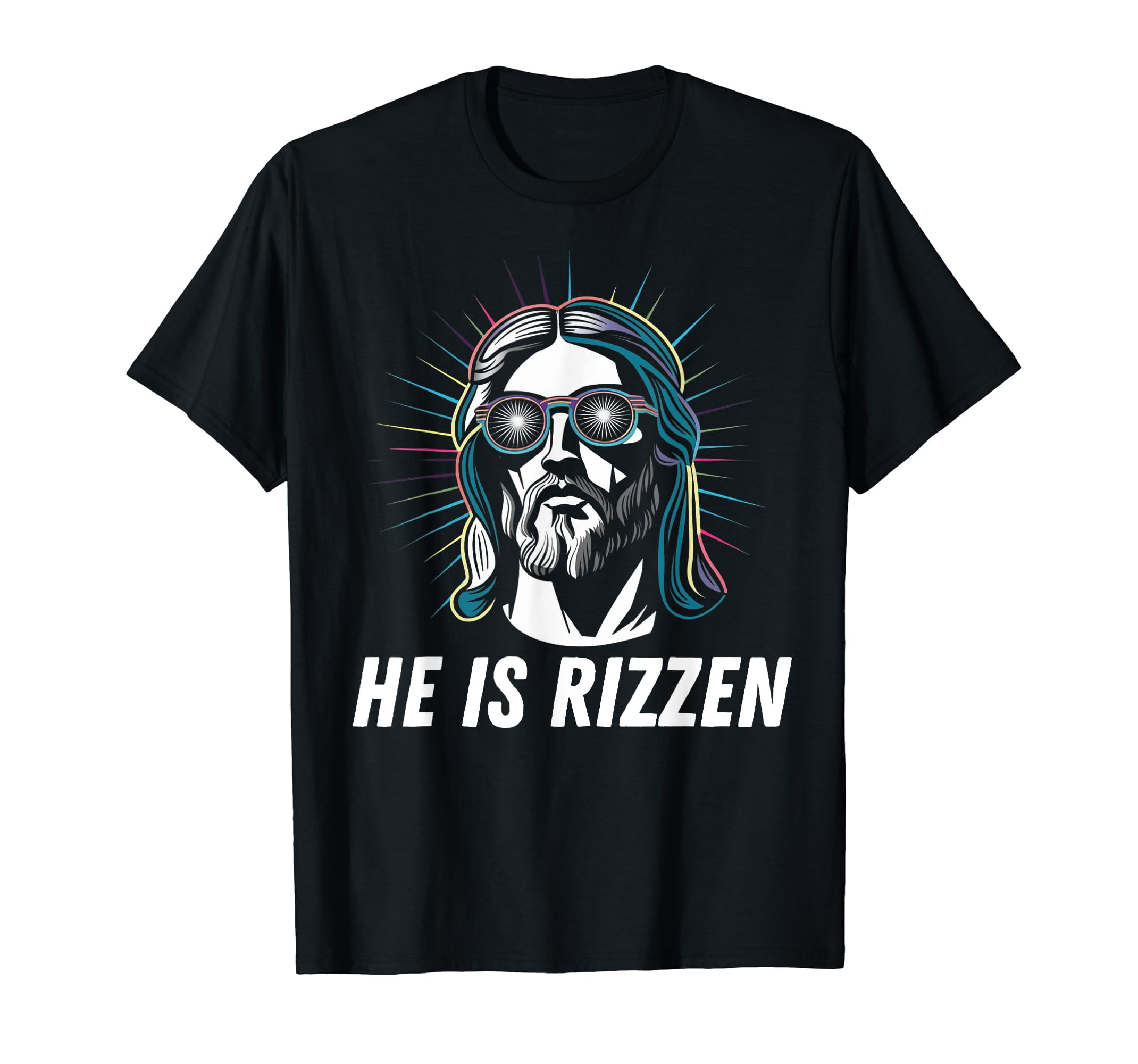 He Is Rizzen Christian Bible Jesus Has Risen Jokes 2024 T Shirt