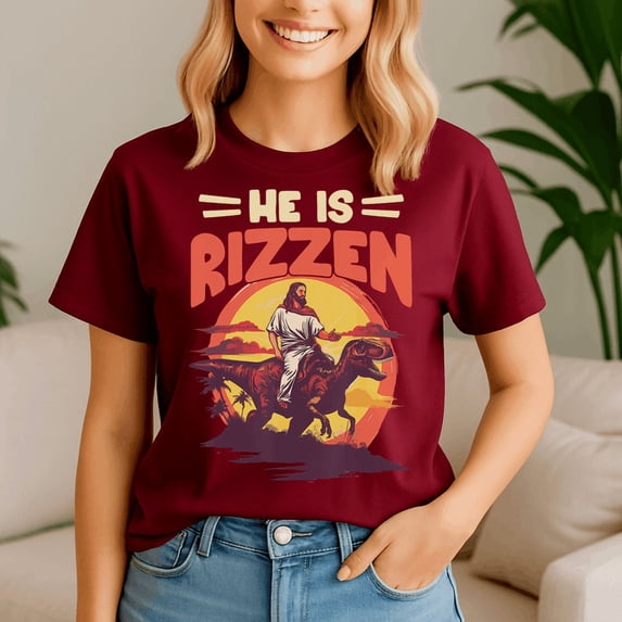 He Is Rizzen Shirt, Jesus He Has Rizzen, Jesus Easter TShirt