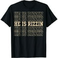 thumbnail image 1 of He Is Rizzin He Is Risen Jesus Has Risen Easter 2024 Premium T-Shirt, 1 of 2