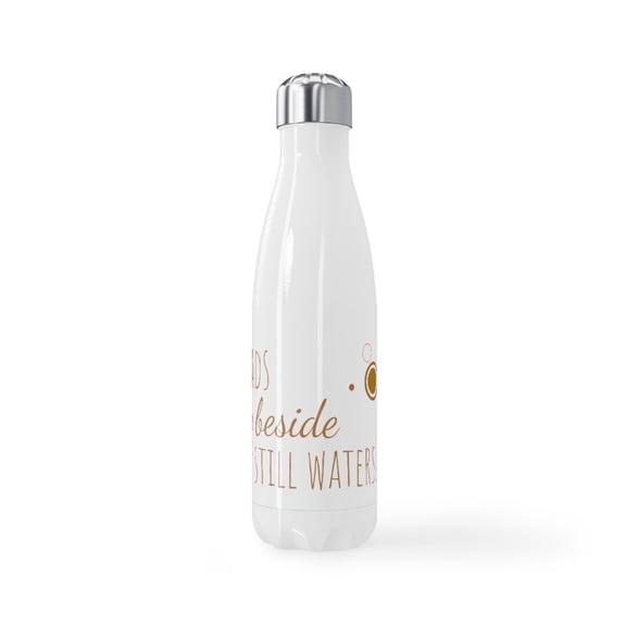 He Leads Me Beside Still Water - 17 oz Water Bottle
