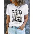 thumbnail image 1 of He Left Behind Those Ninety-Nine Christian T-Shirts-T-Shirts, Funny Tees, 1 of 4