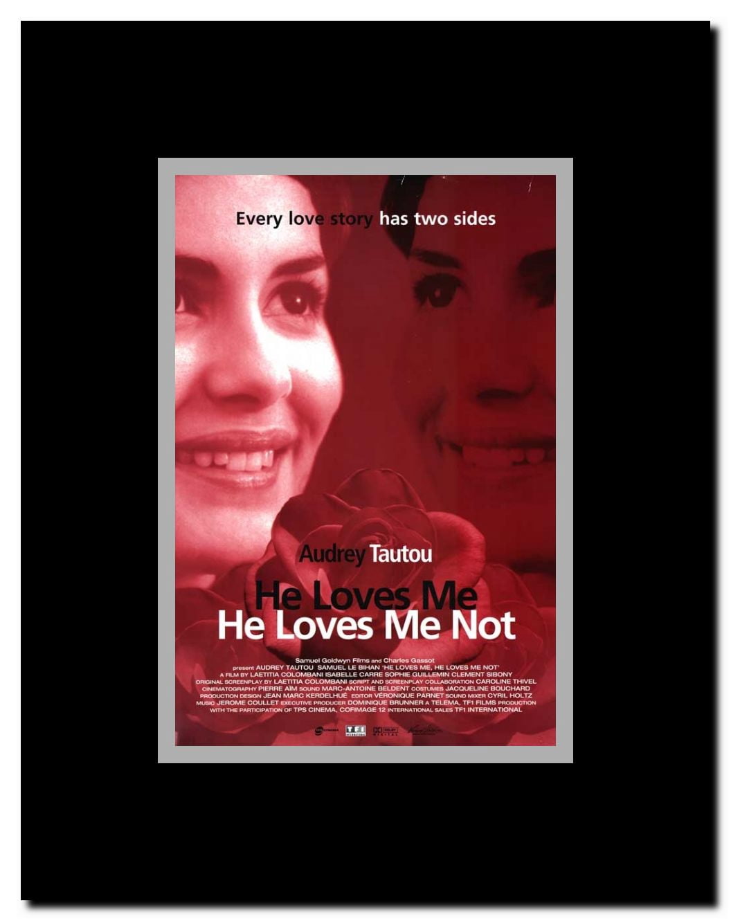 He Loves Me He Loves Me Not Framed Movie Poster