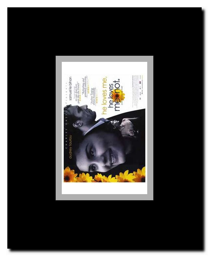 He Loves Me He Loves Me Not Framed Movie Poster