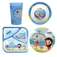 thumbnail image 1 of He Loves Me Jonah 4 Piece Mealtime & Dinnerware Kids Set BPA Free, 1 of 9