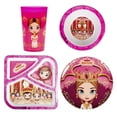 thumbnail image 1 of He Loves Me Queen Esther 4 Piece Mealtime & Dinnerware Kids Set BPA Free, 1 of 9