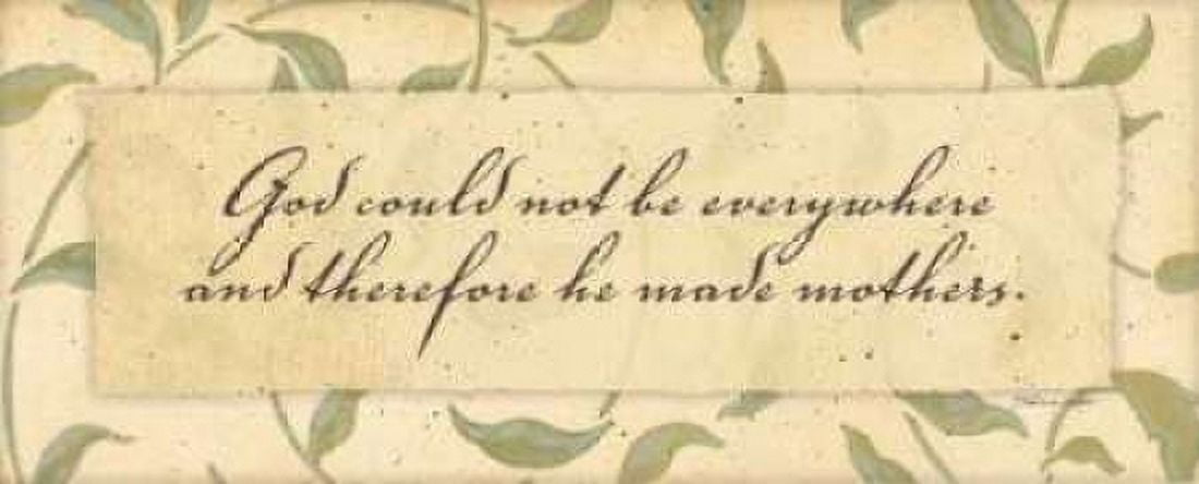 He Made Mothers Canvas Art - Stephanie Marrott (10 x 20)