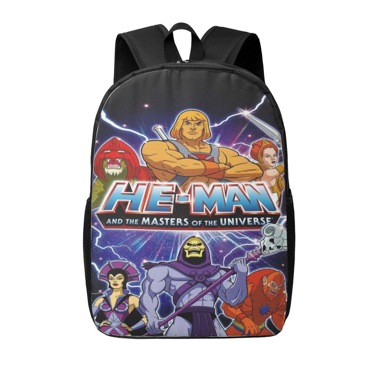 He Man Mas-ters Universe Backpack for Unisex 16 Inch Bookbag Travel ...