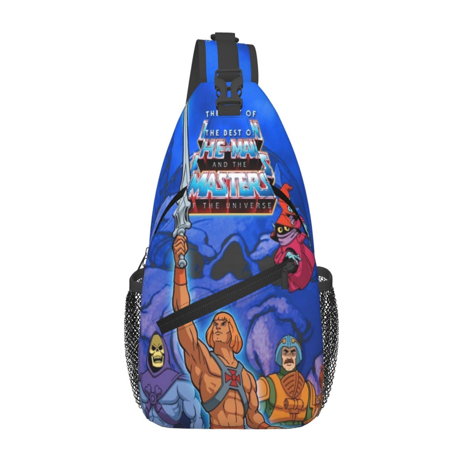 He Man Mas-ters Universe Sling Backpack Crossbody Bag Hiking Backpack ...