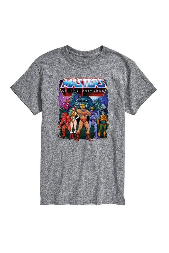 He-Man Masters of the Universe - He-Man And Friends - Men's Short Sleeve Graphic T-Shirt