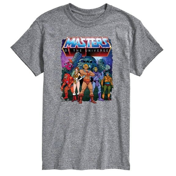 He-Man Masters of the Universe - He-Man And Friends - Men's Short Sleeve Graphic T-Shirt