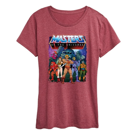 He-Man Masters of the Universe - He-Man And Friends - Women's Short Sleeve Graphic T-Shirt