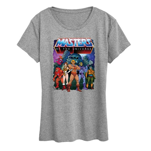 He-Man Masters of the Universe - He-Man And Friends - Women's Short Sleeve Graphic T-Shirt