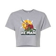 thumbnail image 1 of He-Man Masters of the Universe - He-Man Charging - Juniors Cropped Graphic T-Shirt, 1 of 5