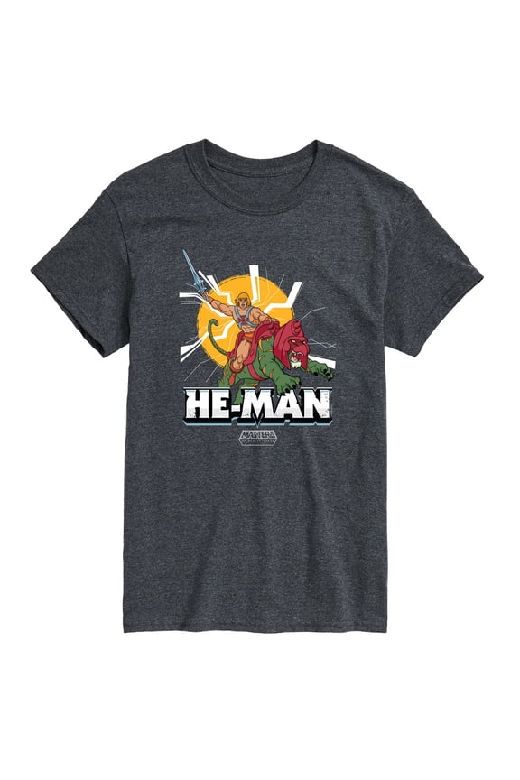 - He-Man Charging - Men's Short Sleeve Graphic T-Shirt